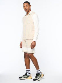 Men | Alvar Long Sleeve Polo | Fog