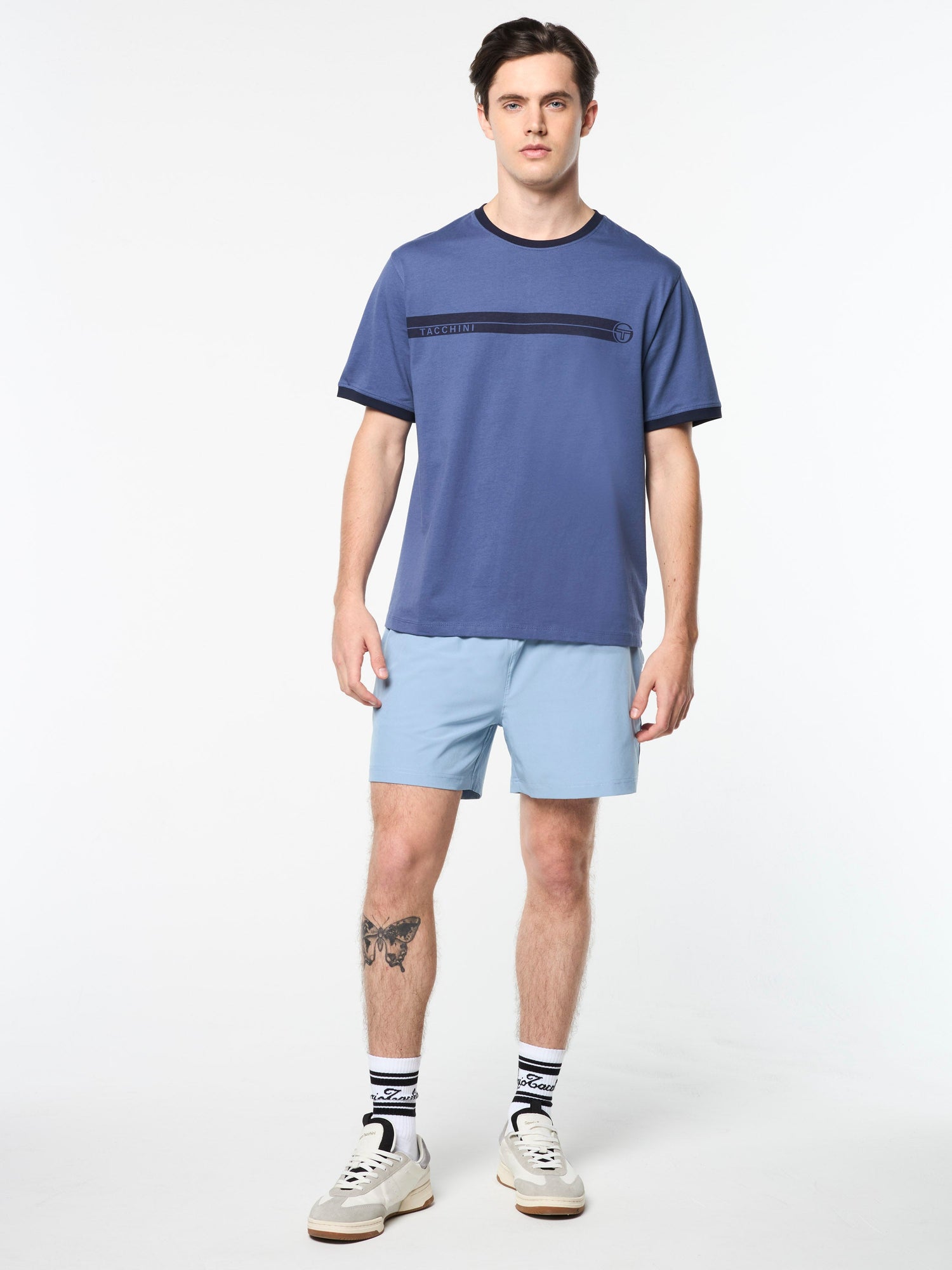 Men | Leo T-Shirt | Blue Indigo