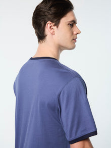 Men | Leo T-Shirt | Blue Indigo