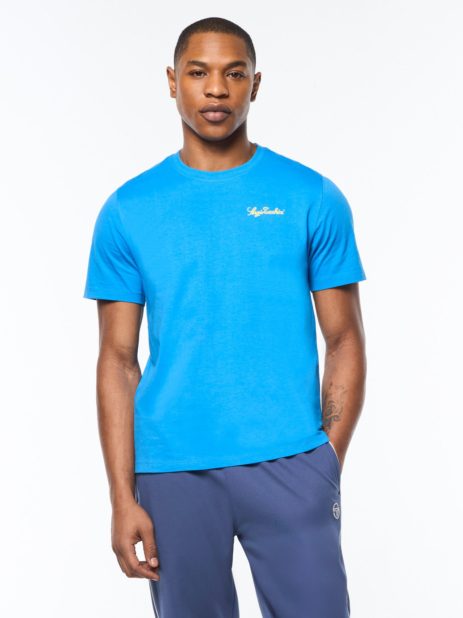 Men | Mossa T-Shirt | French Blue