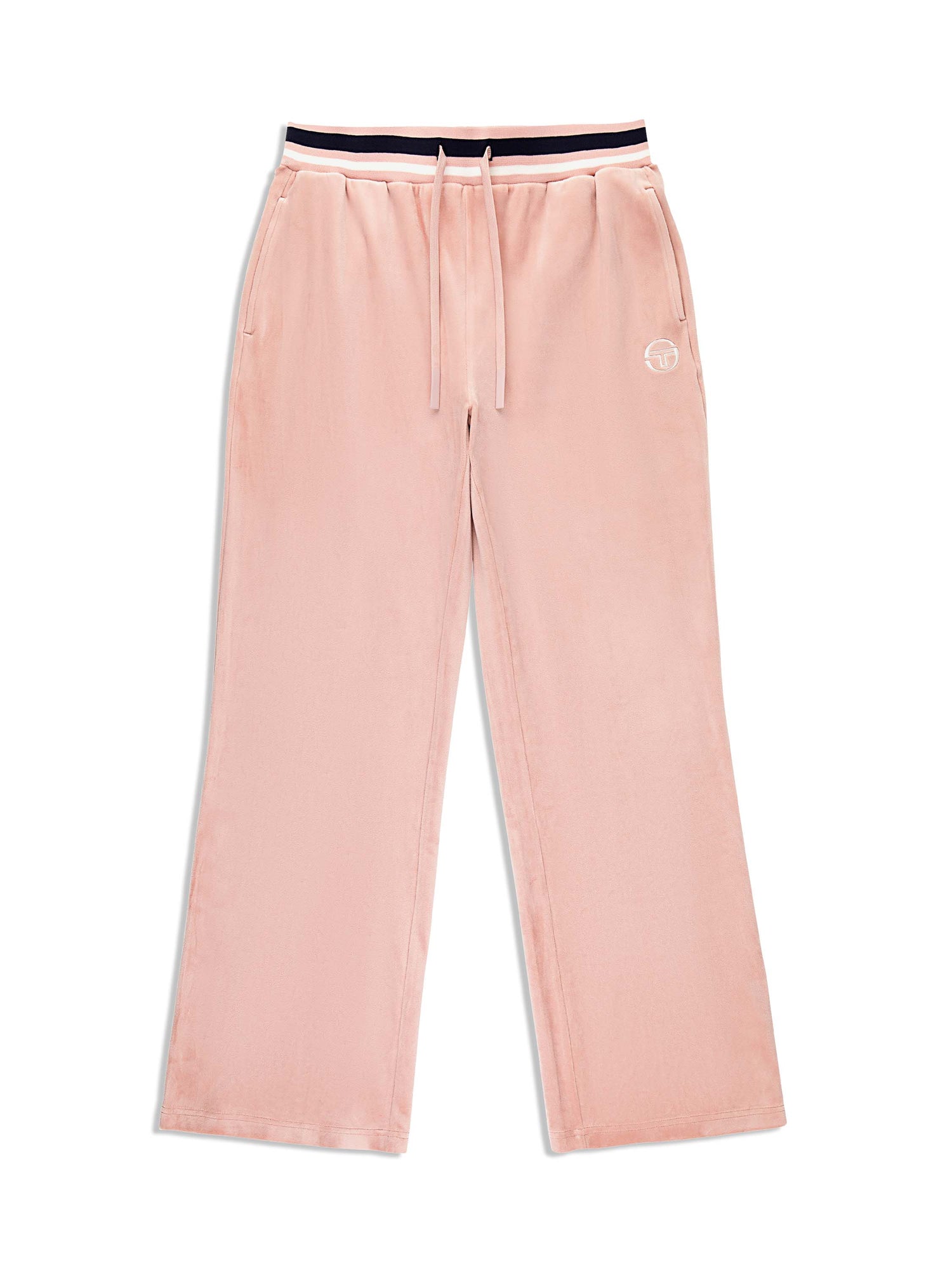 Women | Adele Velour Track Pant | Pale Mauve