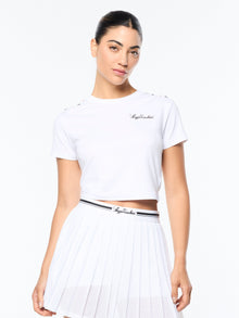 Women | Verona Crop Top | Brilliant White