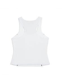 Women | Tessa Scoop Neck Tank | Brilliant White