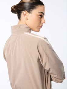 Women | Pippa Track Jacket | Taupe Grey