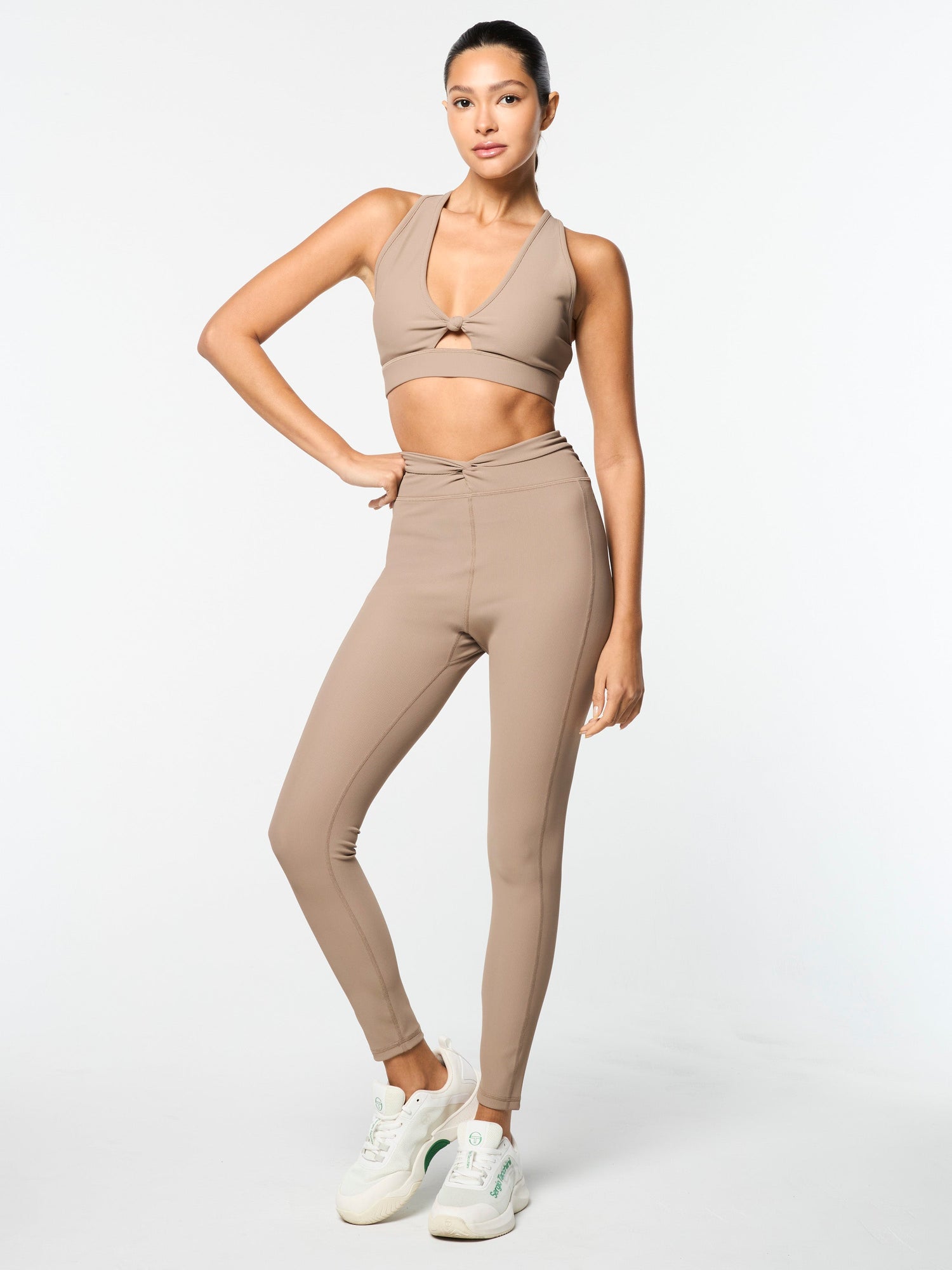 Women | Giulia Leggings | Taupe Grey