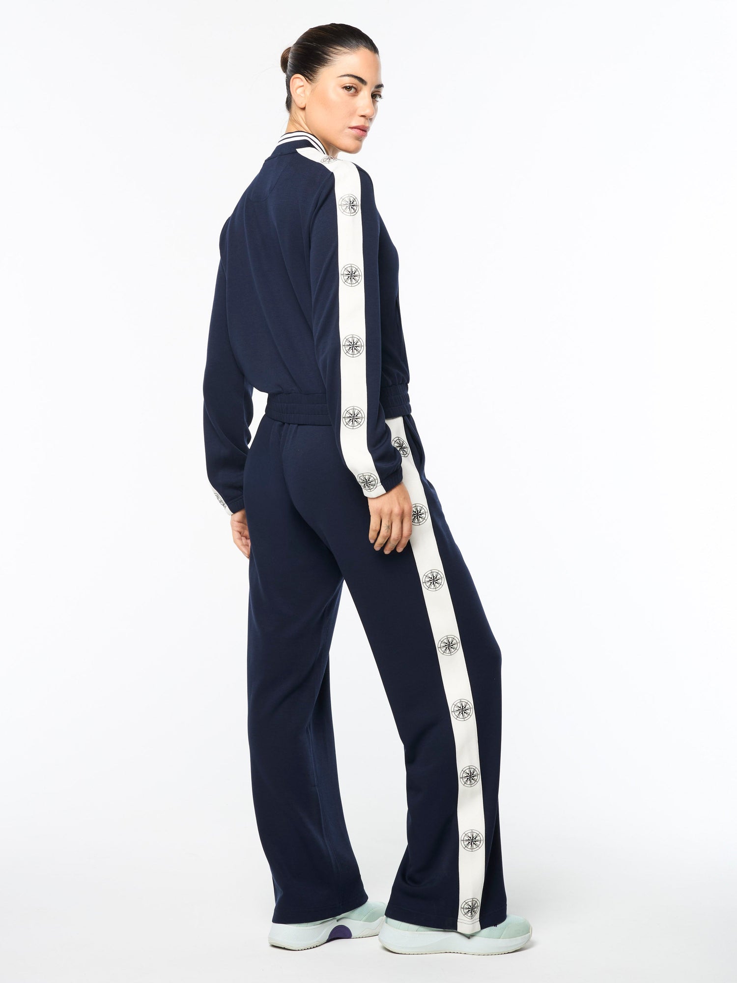 Women | Bussola Track Jacket | Maritime Blue