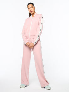 Women | Bussola Track Jacket | Pale Mauve