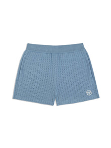 Women | Zola Knit Short | Faded Denim