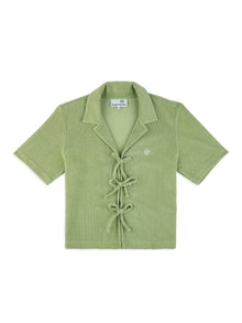 Women | Edda Cropped Shirt | Reseda