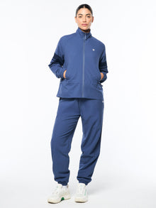 Women | Luna Track Jacket | Blue Indigo