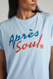 Junk Food | Apres Soul Junk Food Tee | Sky Blue