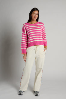 Kerri Rosenthal | Soul Brigade Sweater | Pink-Canvas
