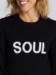 Ellsworth & Ivey | The Soul Knit Sweater | Black