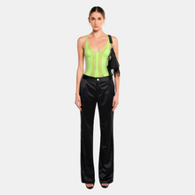 OW Collection Swirl Bodysuit | Mellow Green