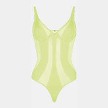 OW Collection Swirl Bodysuit | Mellow Green