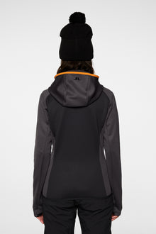 Women | Elana Full Zip Hood | Asphalt