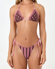 Samba Bikini Bottom | Stripe Dot