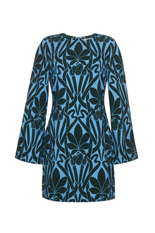 Saffron Dress | Gossamer Blue