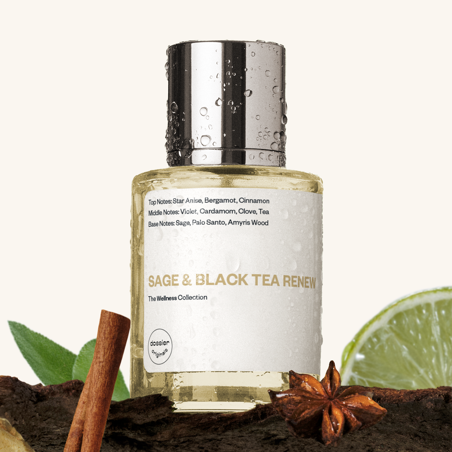 Unisex | Sage & Black Tea Renew | Dossier Original (50 ml)