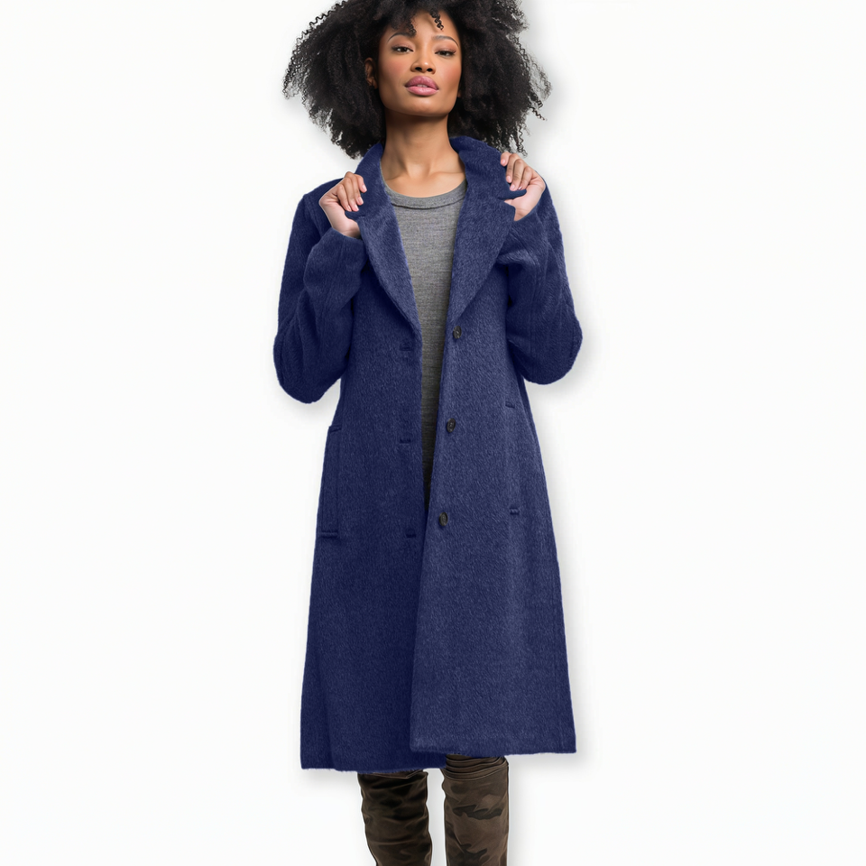Women | Samira Coat | Navy