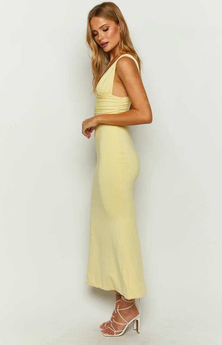 Samira Maxi Dress | Yellow