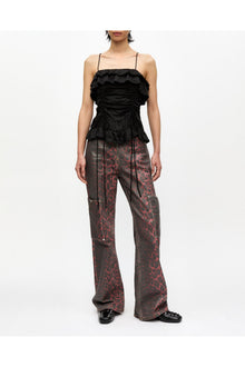 Satin Slip Top | Black