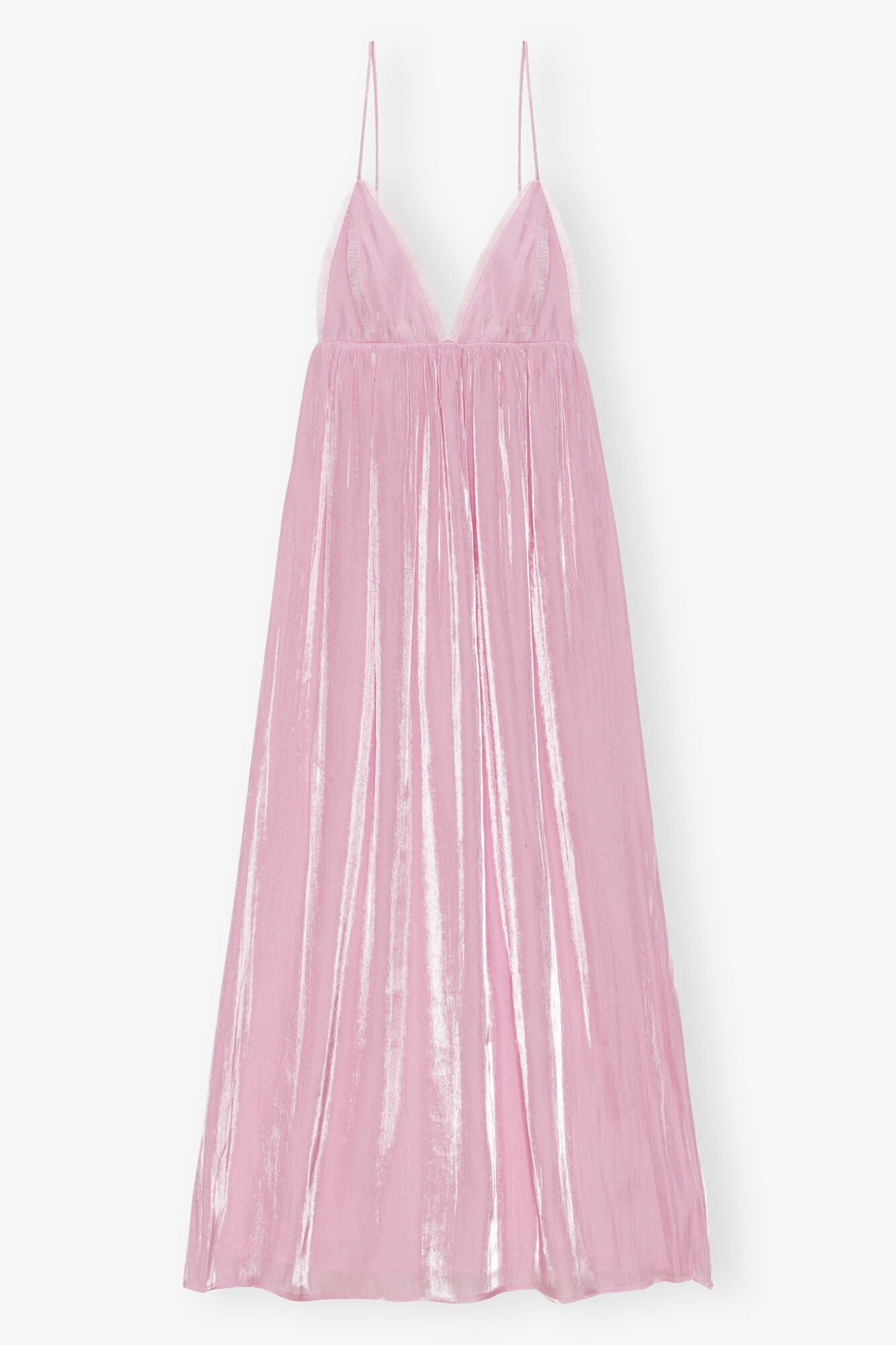 Satin Strap Dress | Chalk Pink