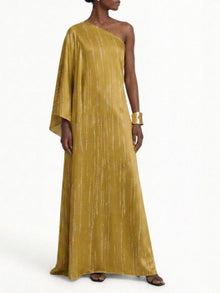 Satu Dress | Texture Gold