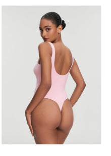 Scoop Back Bodysuit | Ballet Pink