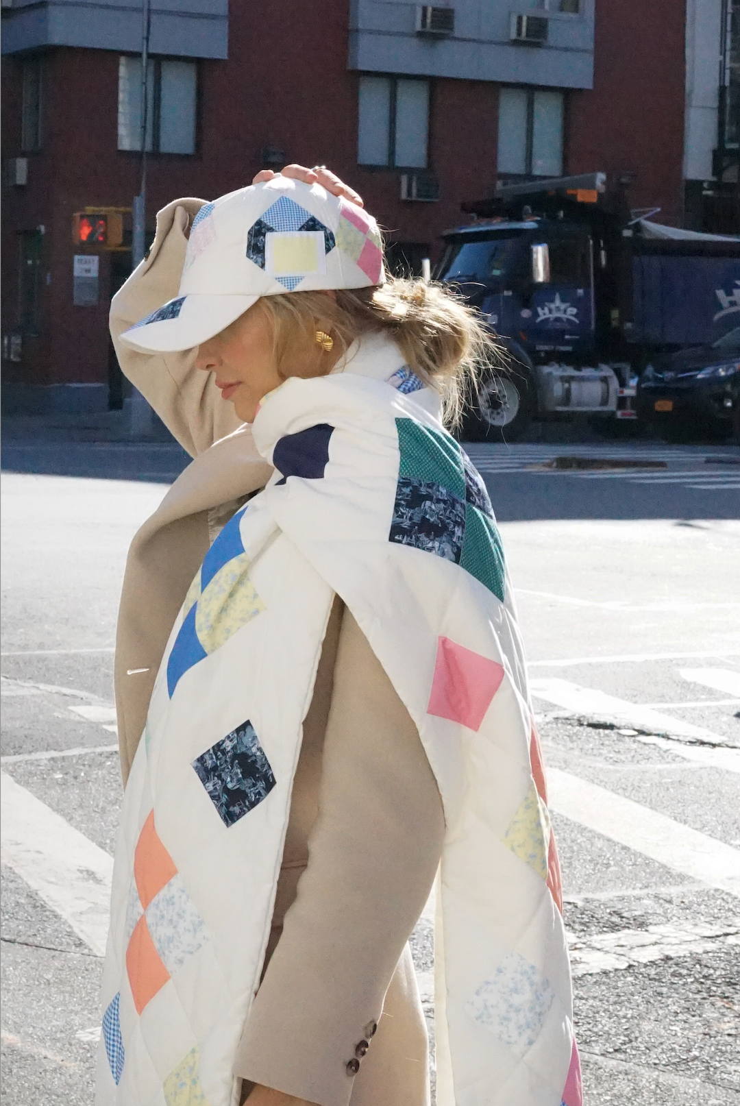 Luca Quilted Cap | Patches