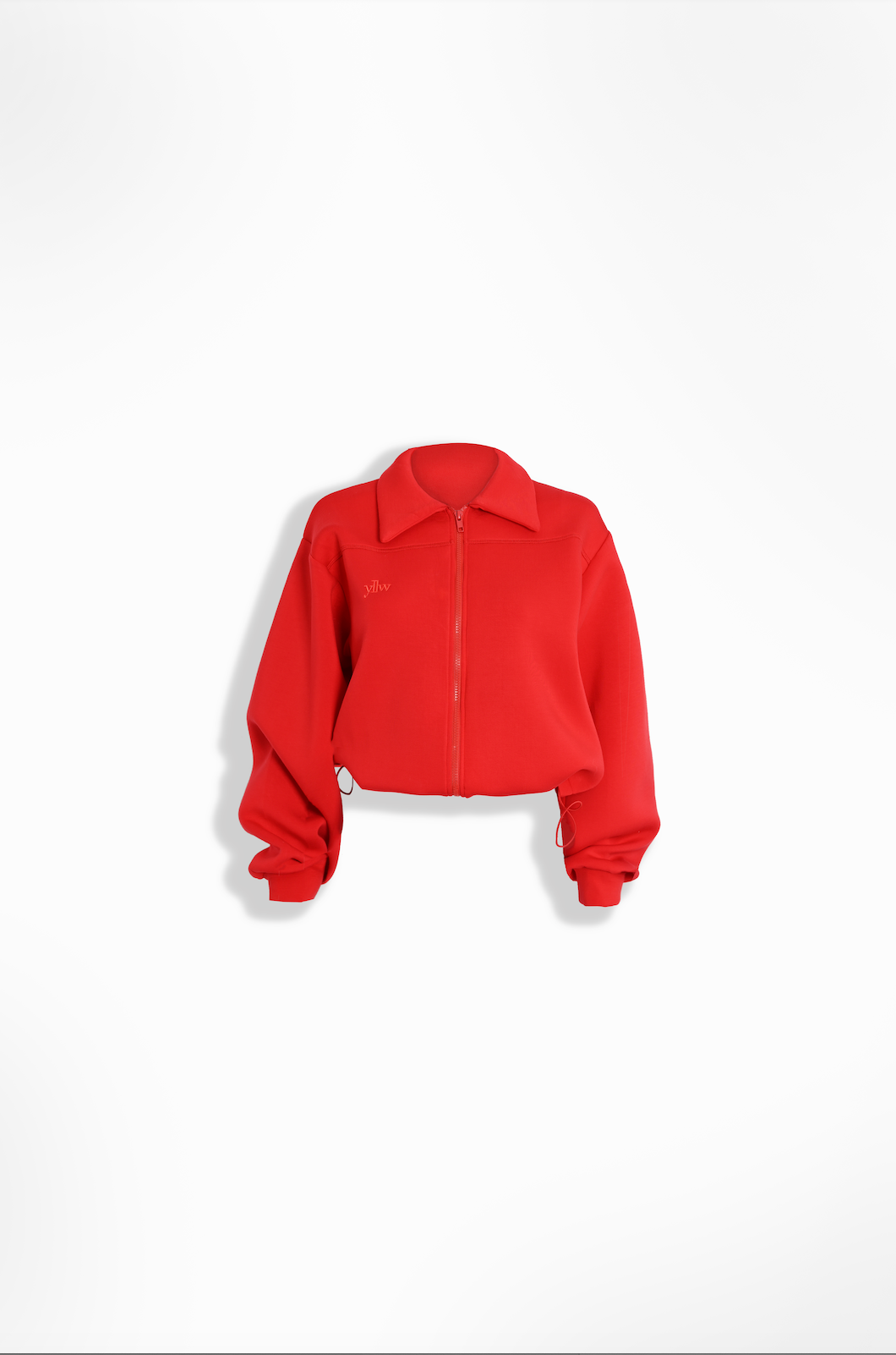 Kasey Knit Neoprene Jacket | Ruby