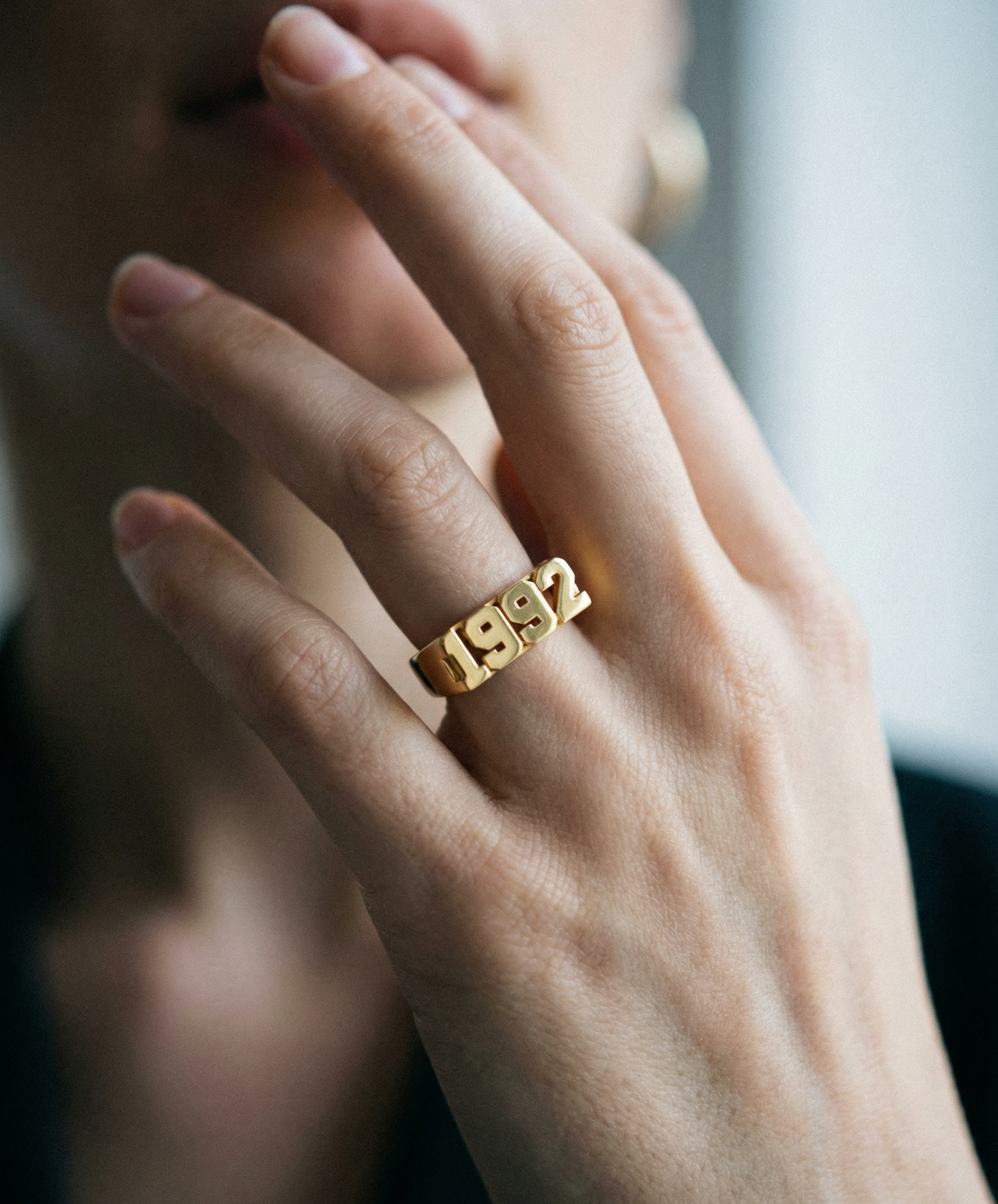 The Year Ring |  Gold Vermeil