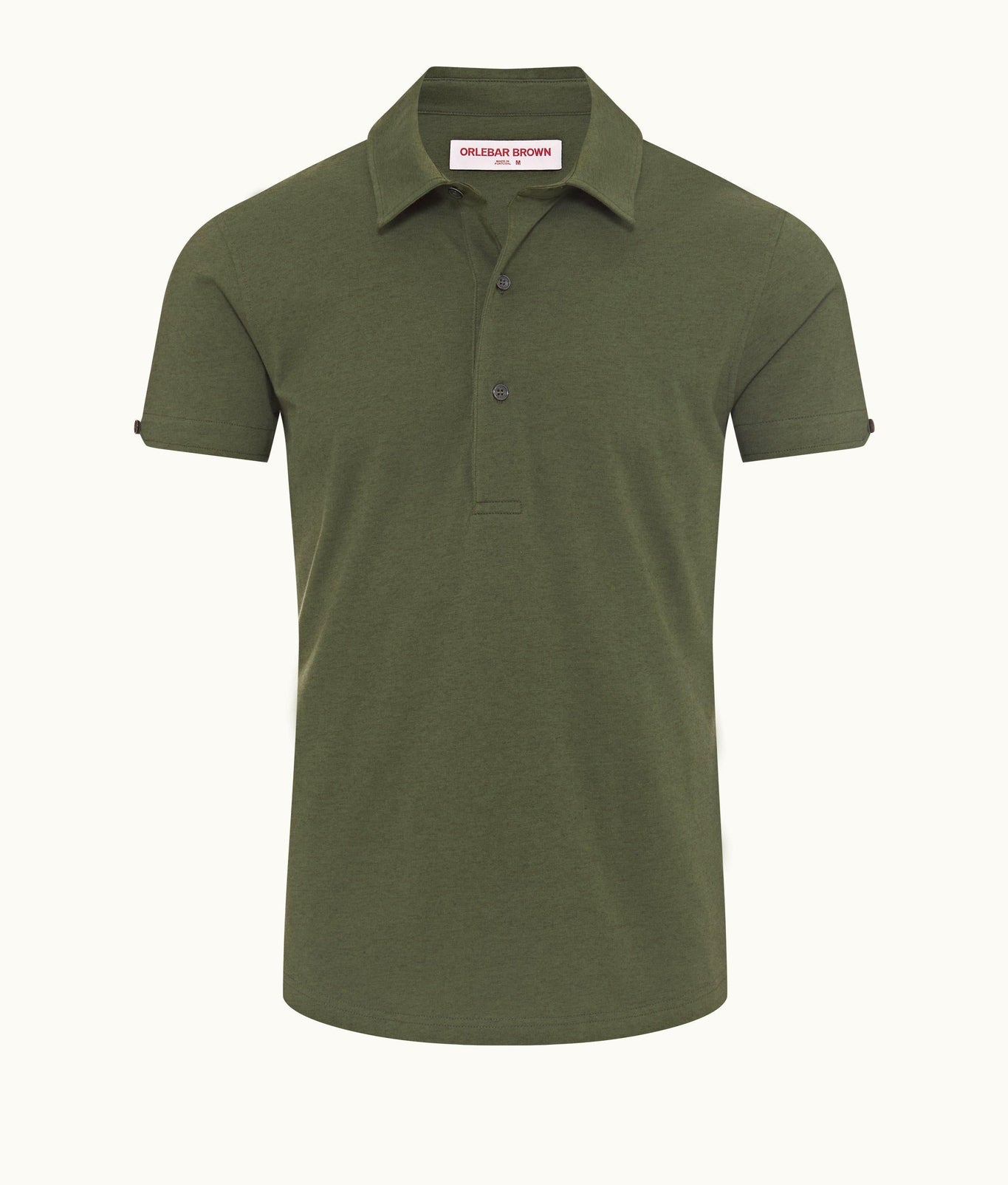Sebastian Cotton Silk 007 Tailored Fit Short-Sleeve Cotton-Silk Polo Shirt | Thyme