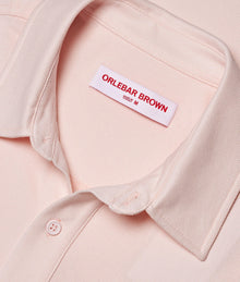 Sebastian Pique Tailored Fit Cotton Polo Shirt | Rose