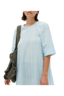Seersucker Check Maxi Dress | Ice Water