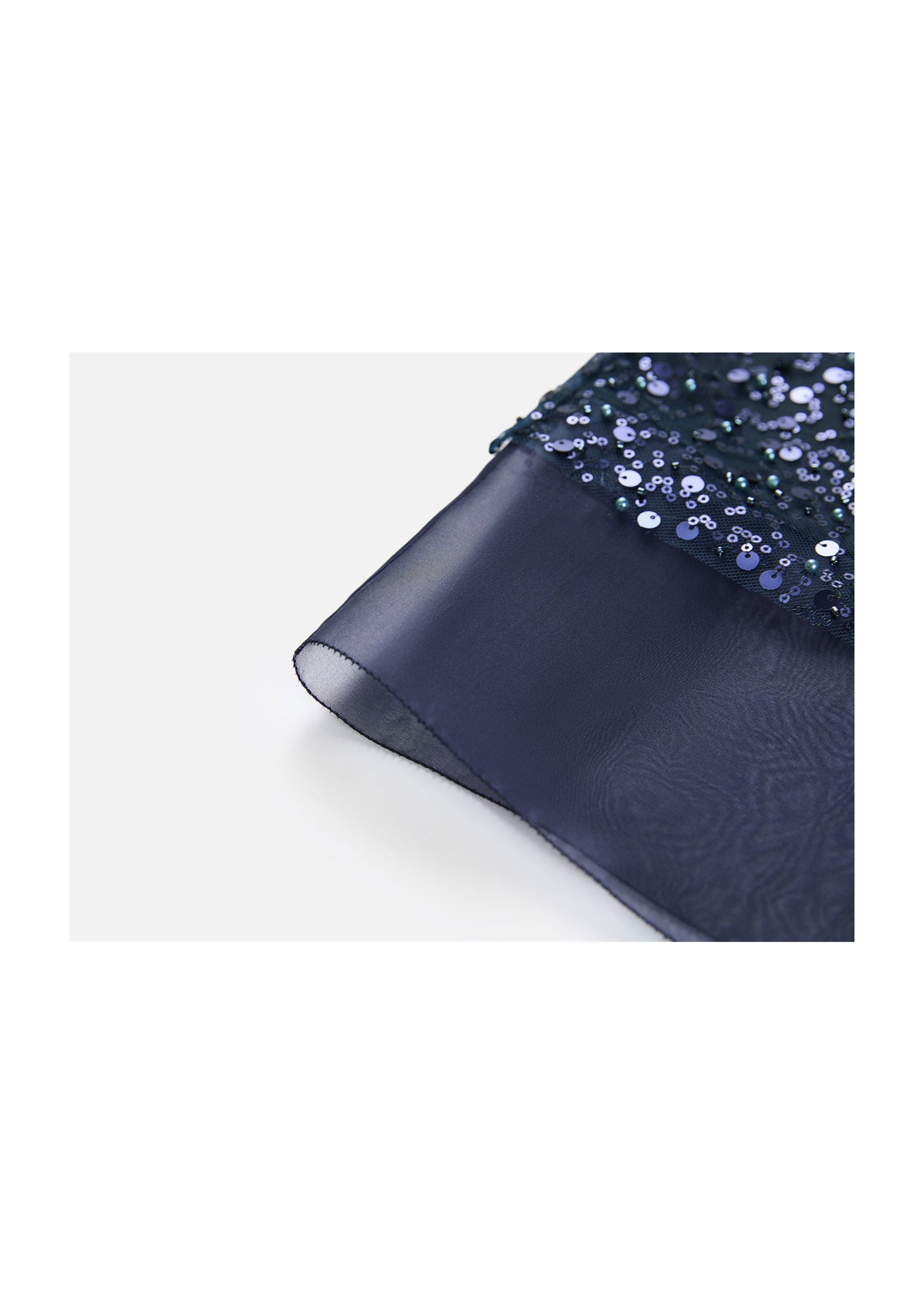 Sequin Skirt | Navy