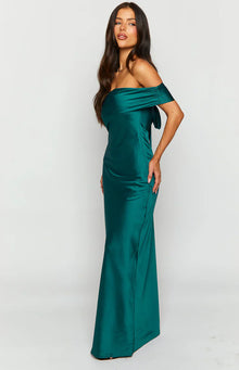 Seraphina Off The Shoulder Maxi Dress | Teal