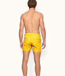Setter Shorter-Length Swim Short | Yellow Blaze