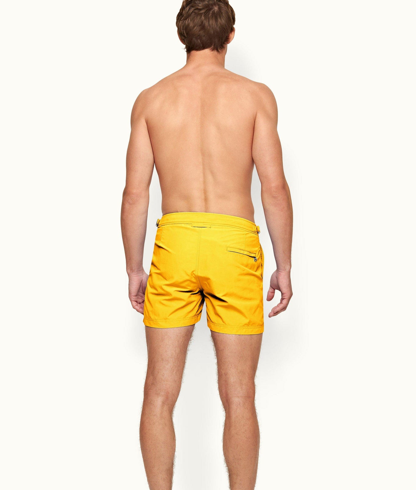 Setter Shorter-Length Swim Short | Yellow Blaze