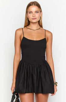 Sharmane Mini Dress | Black