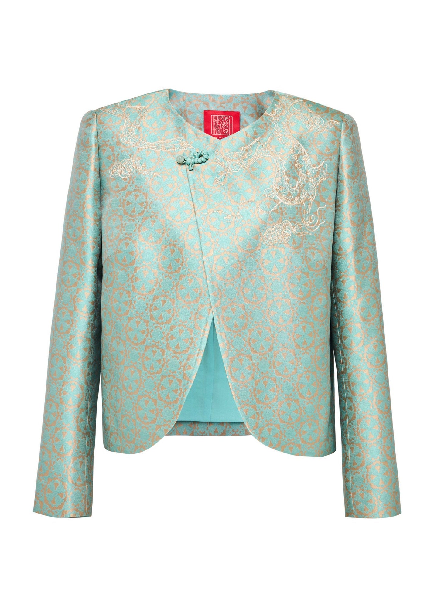 Short New Chinese-style Jacket | Green