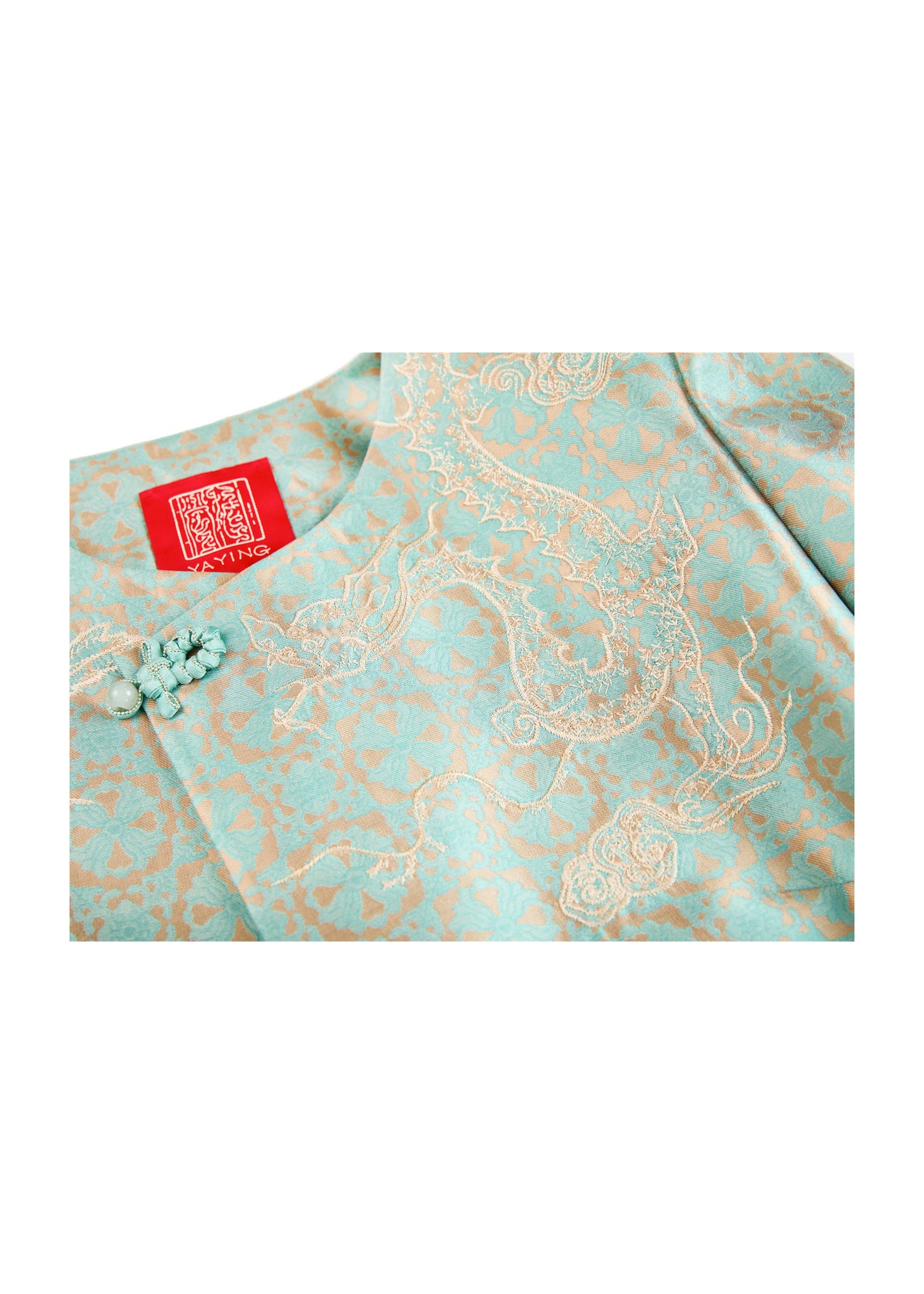 Short New Chinese-style Jacket | Green