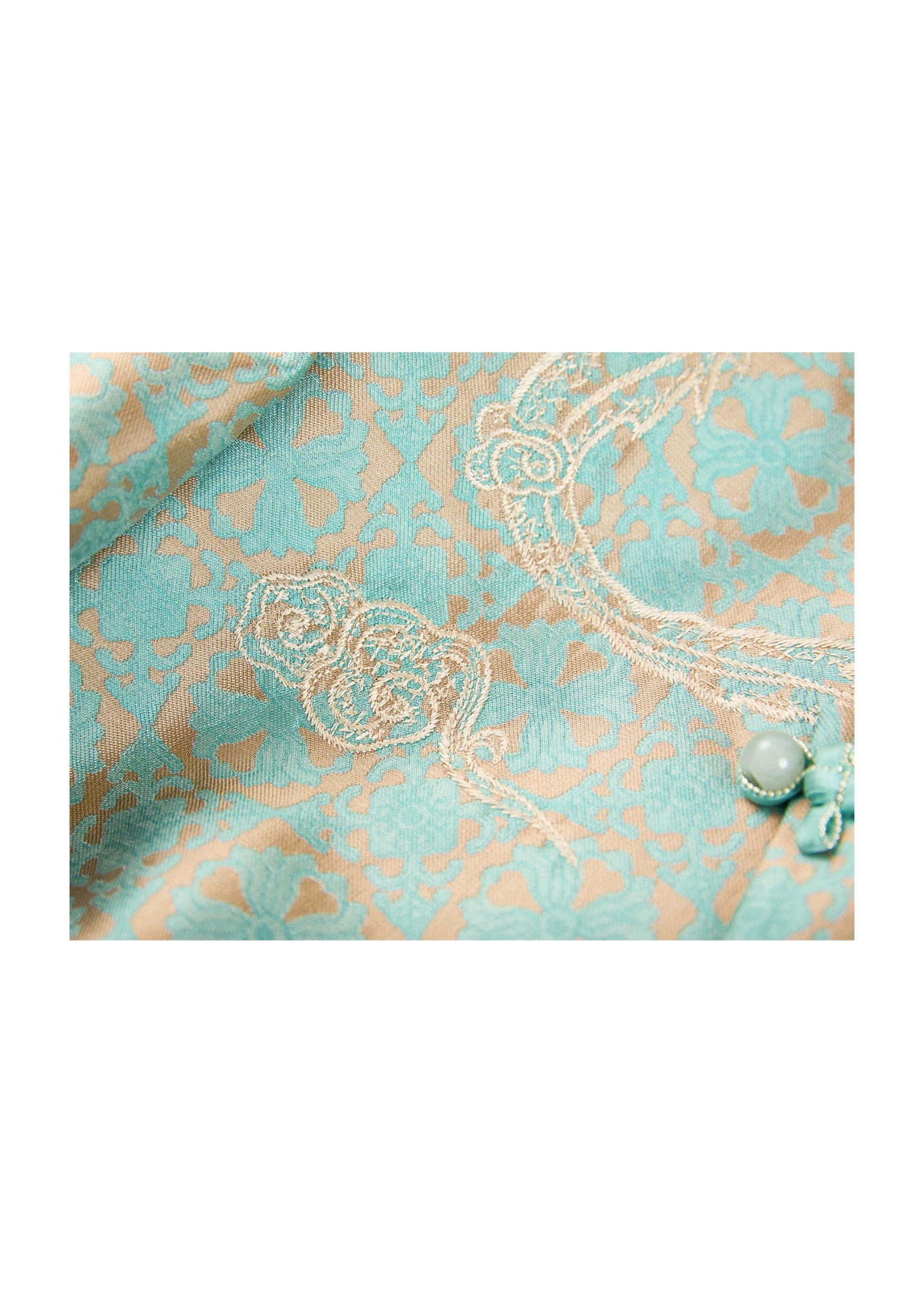 Short New Chinese-style Jacket | Green