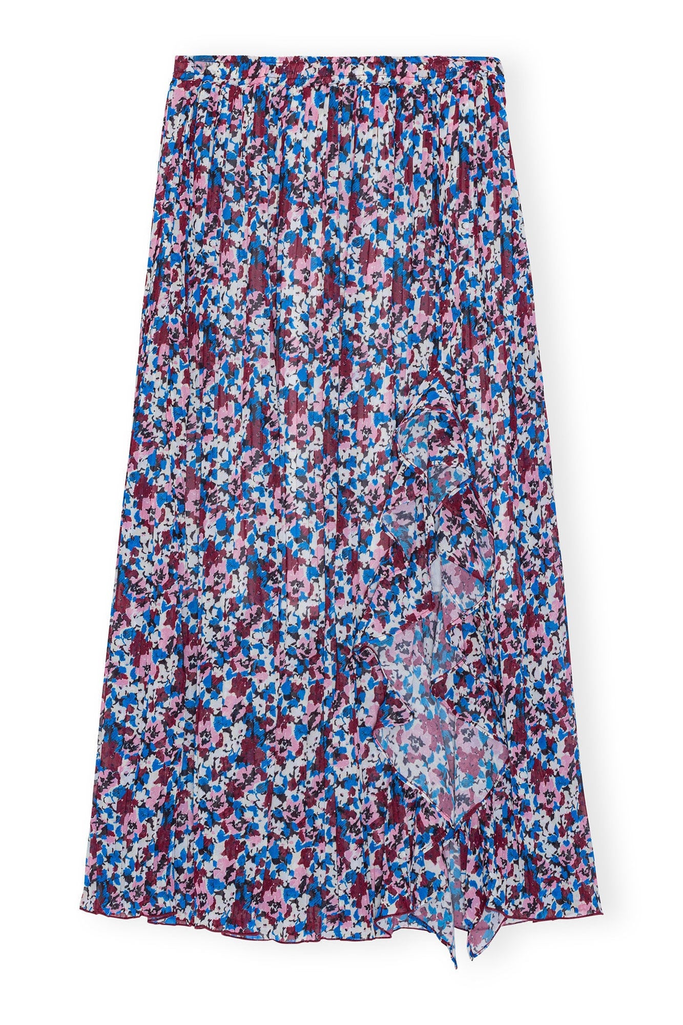 Skirt in Floral Georgette | Multicolour