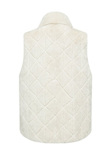 Sleeveless Coat | Beige