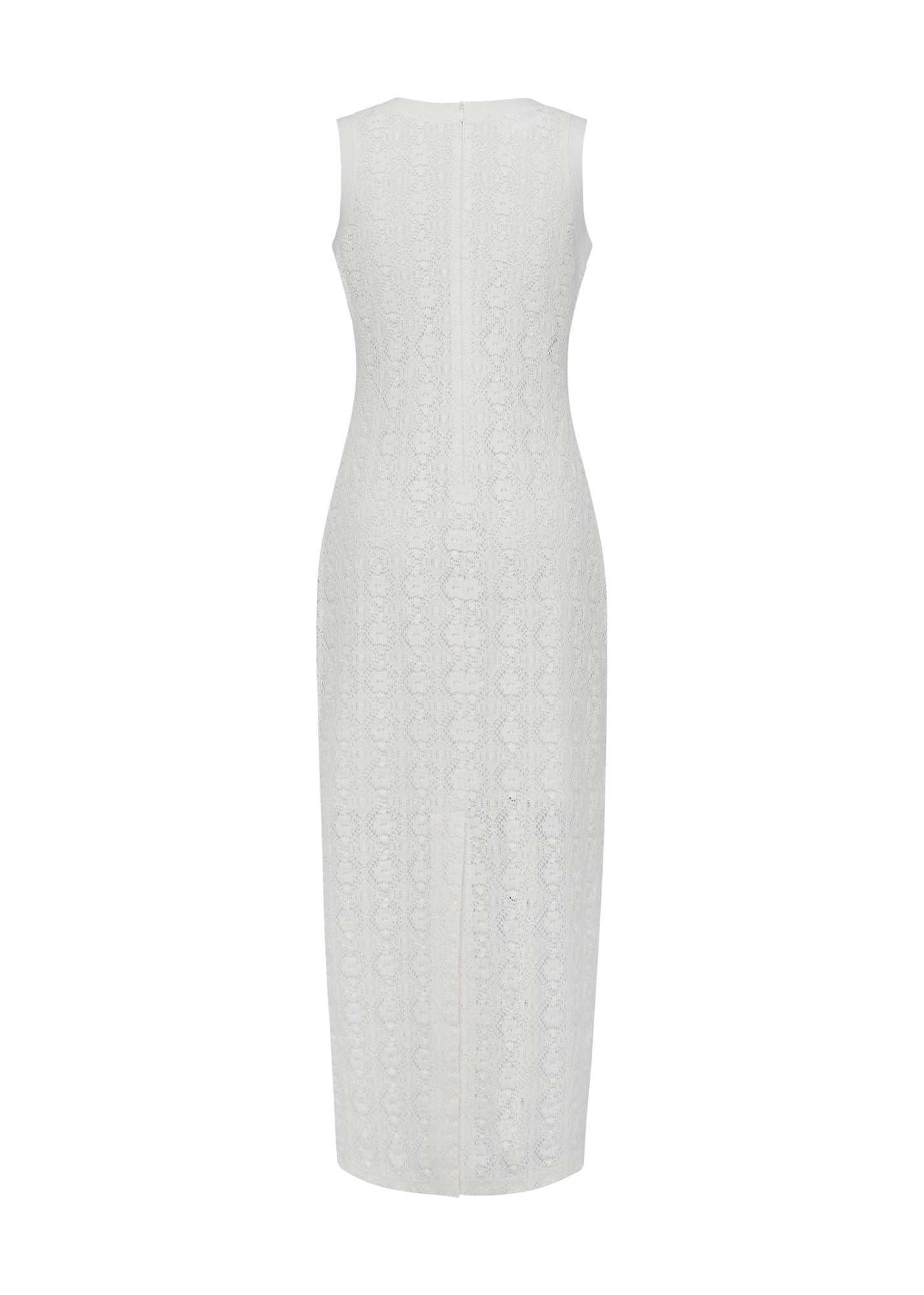 Sleeveless Dress | White