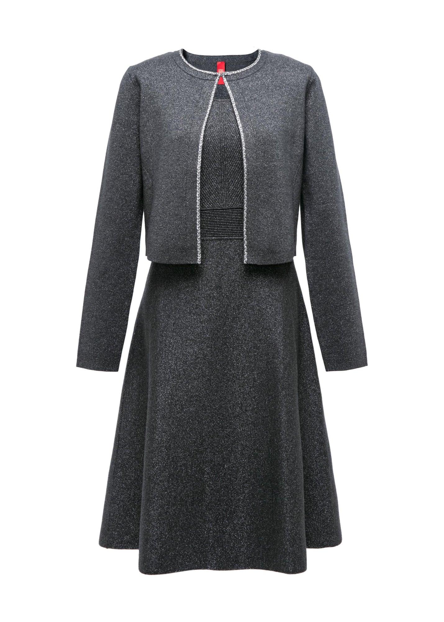 Sleeveless Mini Dress | Grey
