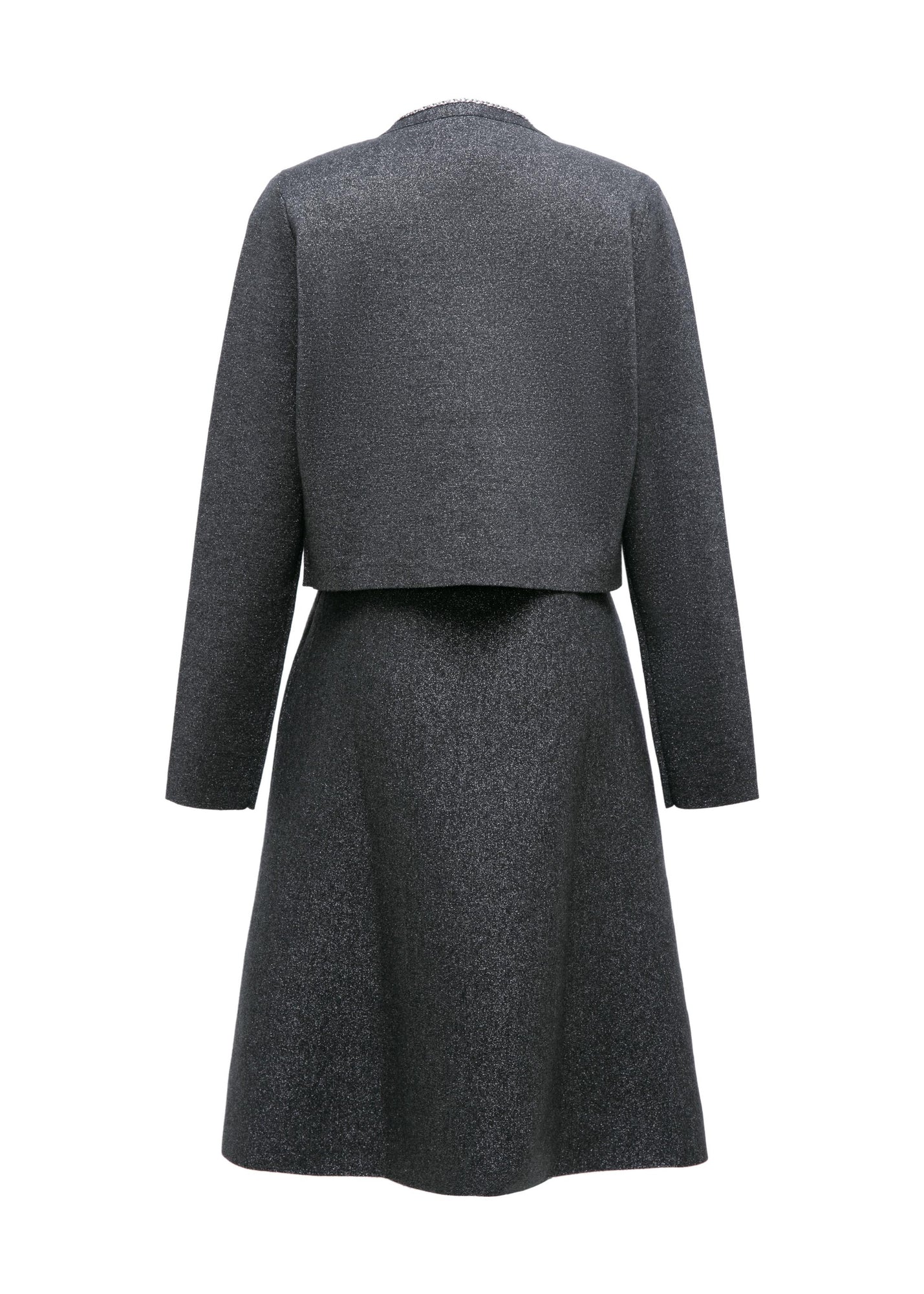Sleeveless Mini Dress | Grey