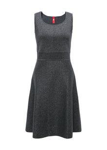 Sleeveless Mini Dress | Grey