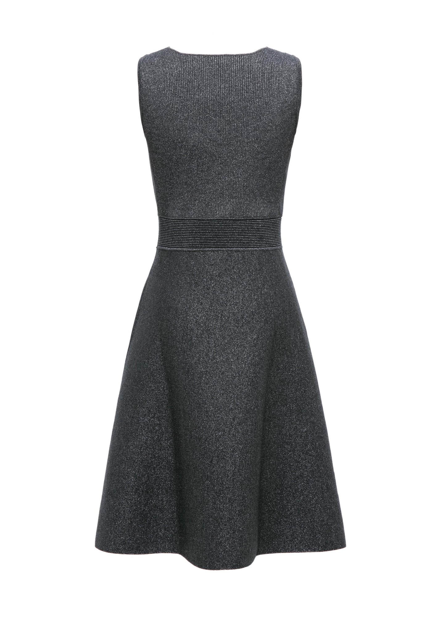 Sleeveless Mini Dress | Grey